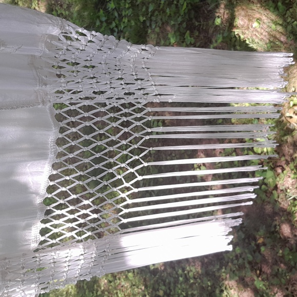 ZARA WOMAN Embroidered Fringe Kimono Jacket Duster - Picture 6 of 9